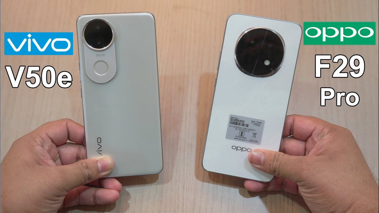 Vivo V50e Vs Oppo F29 Pro Speed Test & Camera Comparison !
