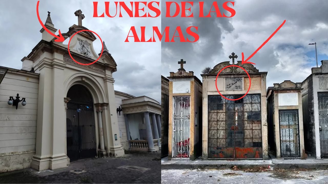 Visite al Cementerio central - Lunes de las almas