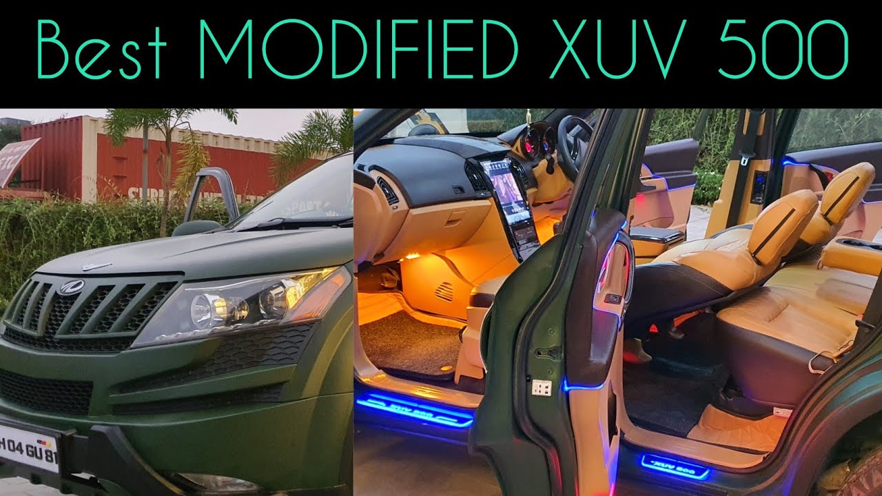 BEST MODIFIED MUSCULAR XUV500 OF INDIA....!!LOUNGE INTERIOR 📞9820187037📞9833986482