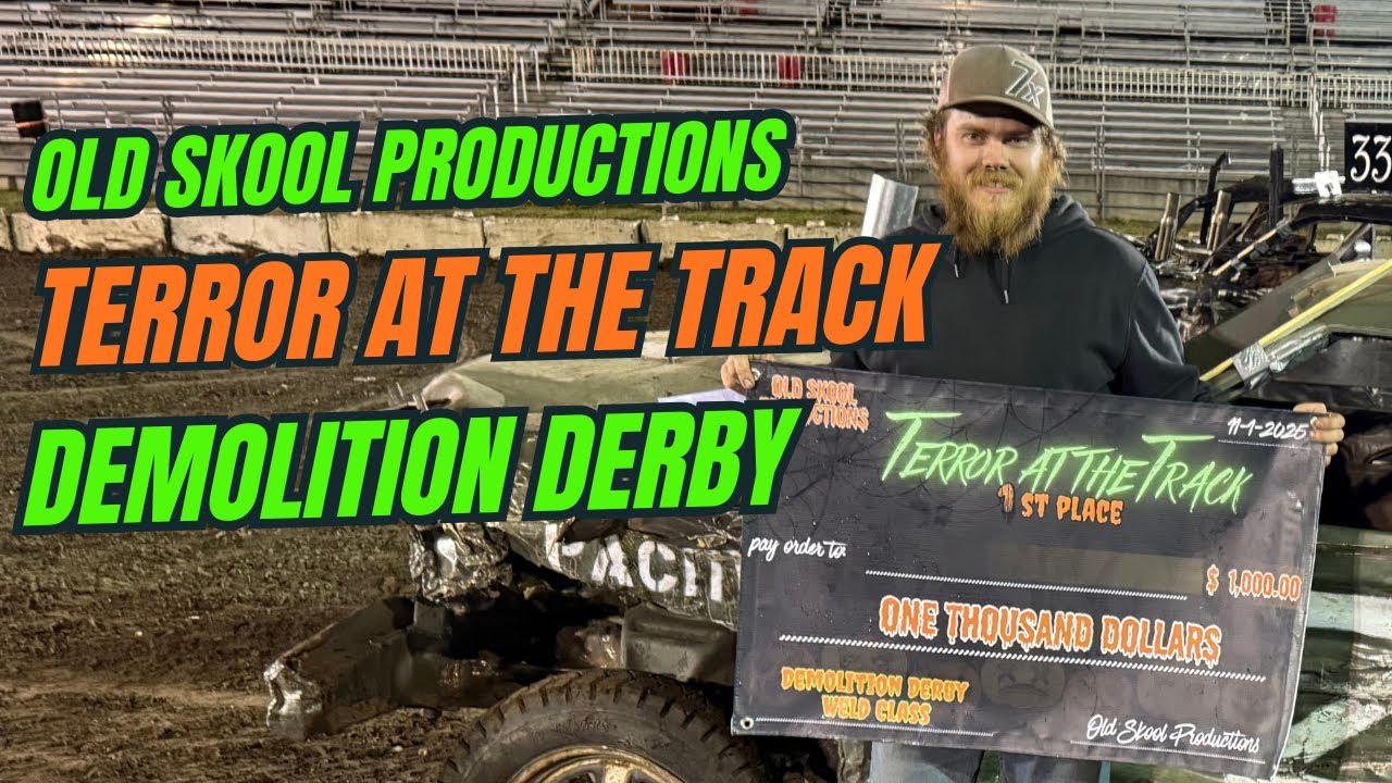 2025 TERROR AT THE TRACK DEMOLITION DERBY
