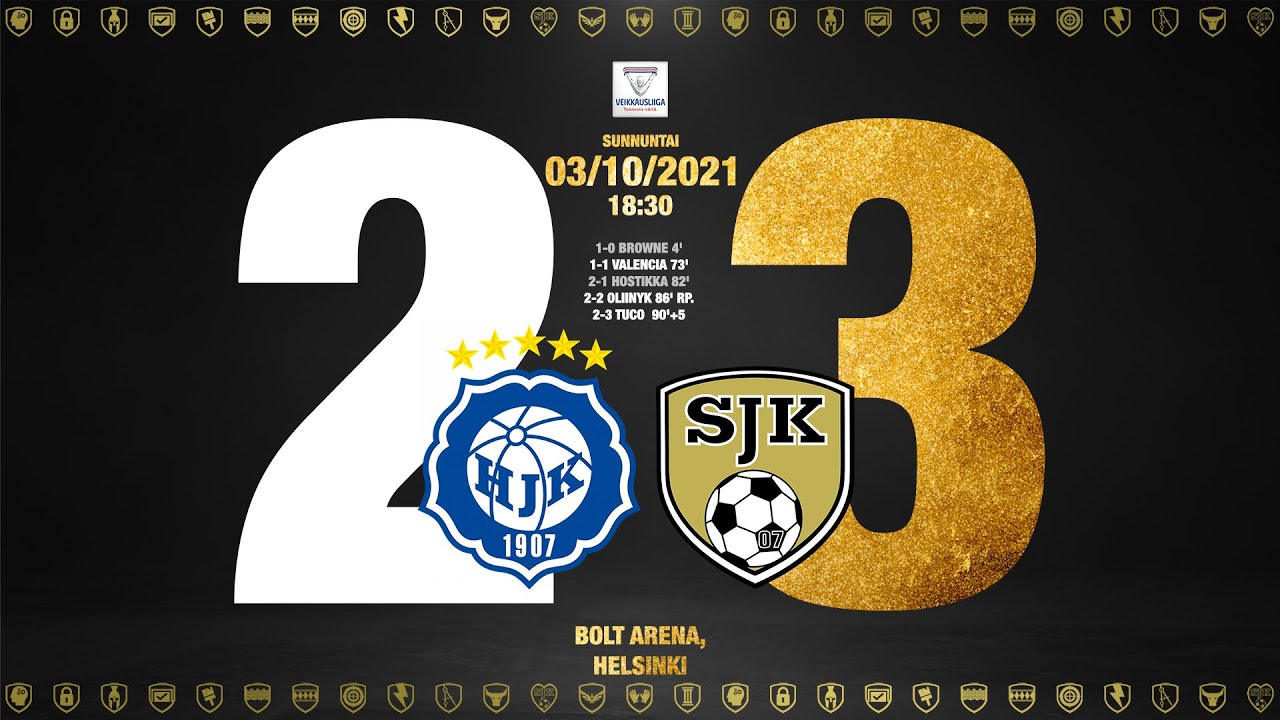 Ruudun videokooste: HJK &ndash; SJK 03.10.2021