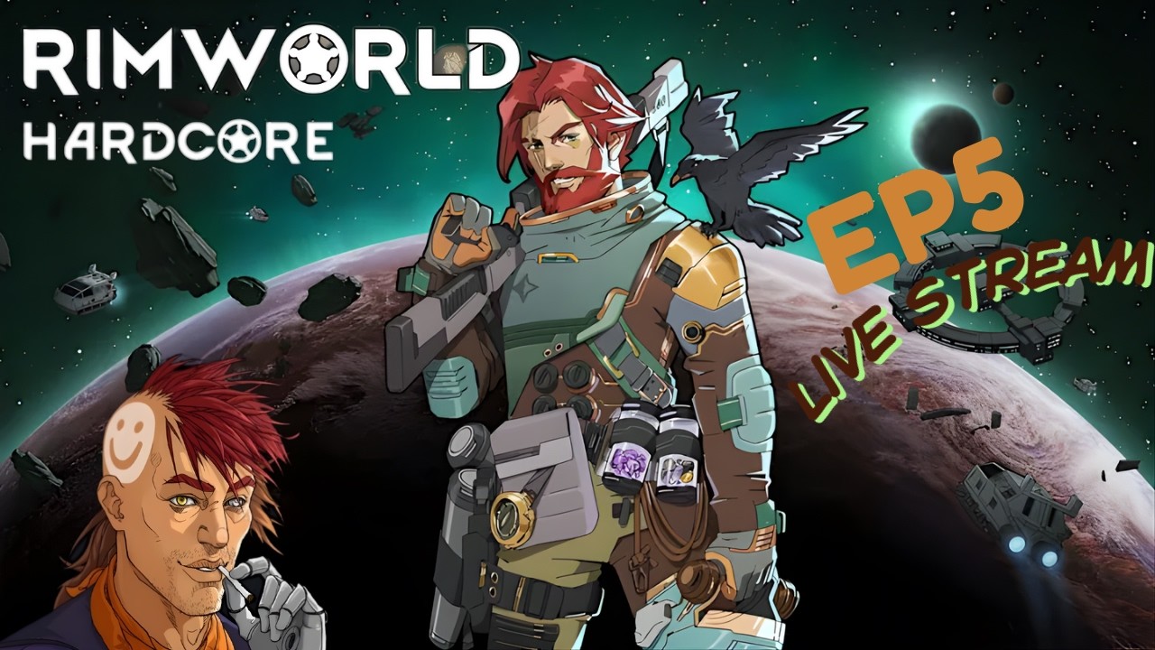 Rimworld Ep5 - Hardcore Week — It LIVES! 👀💥#dlitegaming