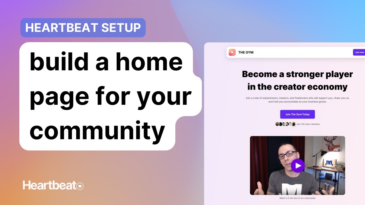Building a Community Homepage with Heartbeat