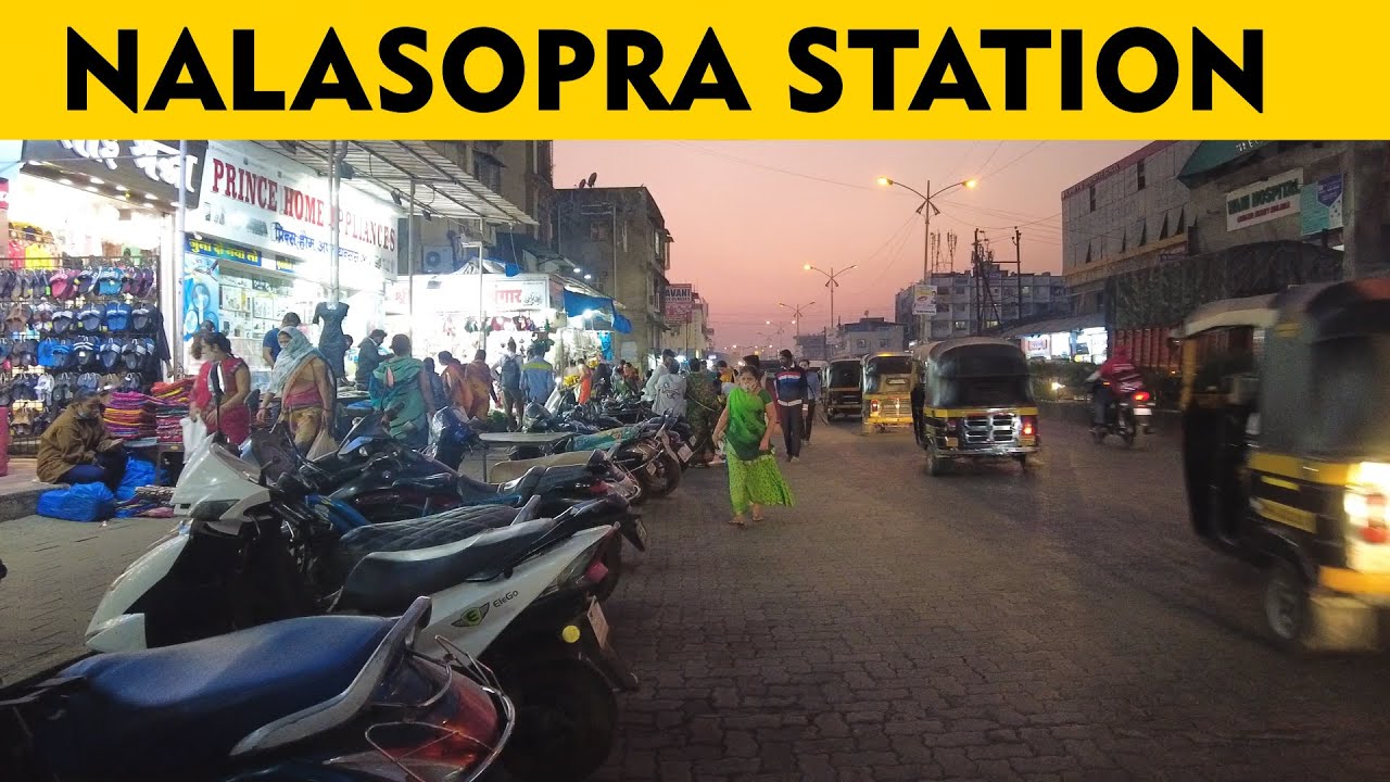 NALASOPARA : मुंबई में सबसे ज्यादा भीड़ वाला शहर | Nalasopara Market | Nalasopara East | Nalasopra