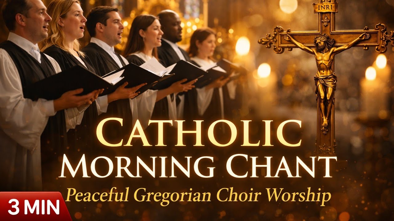 Catholic Morning Chant | Peaceful Gregorian Choir Hymn for Prayer & Worship