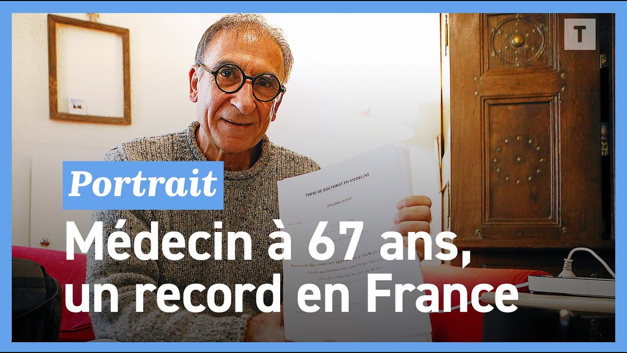 Il devient médecin généraliste à 67 ans et s'installe sur l'île de Sein!