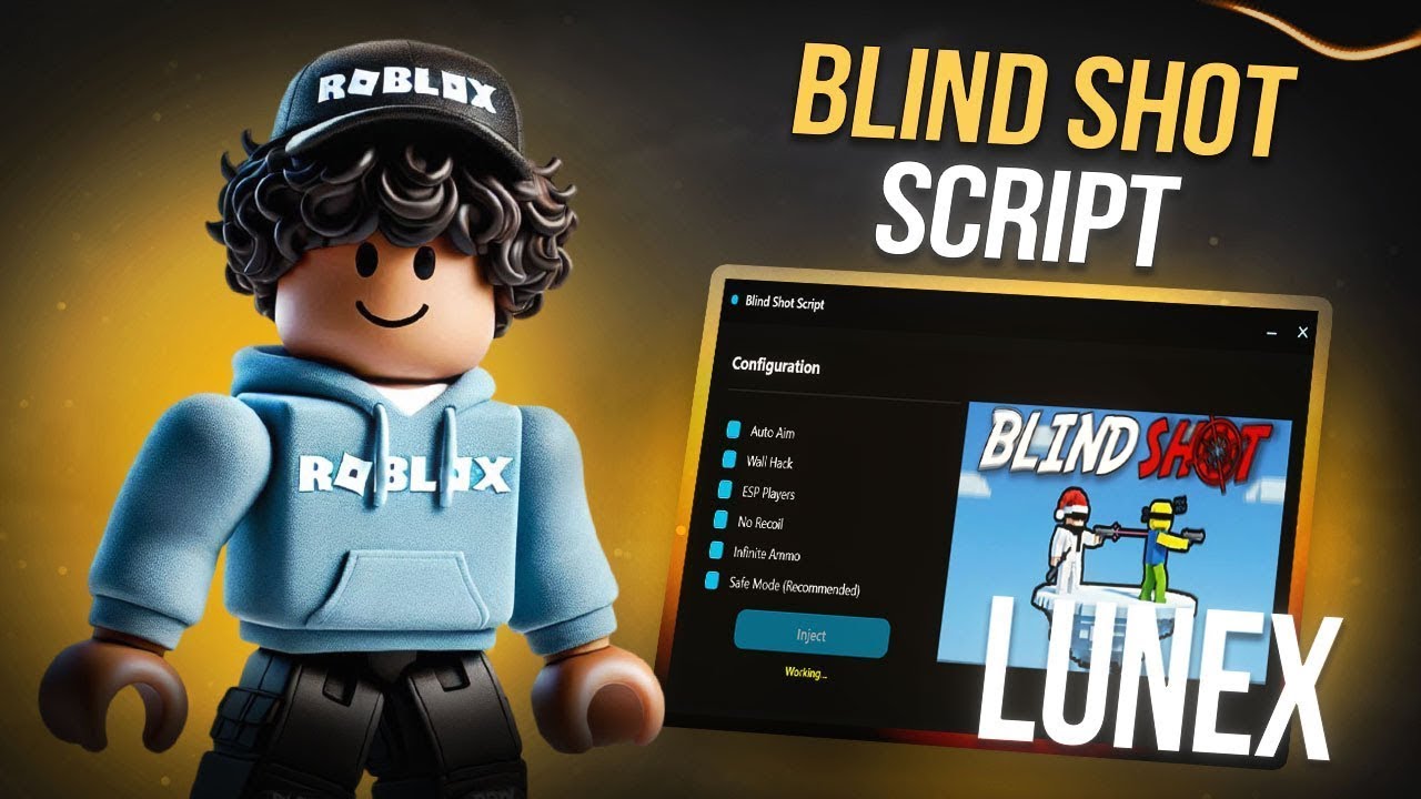 [New] Roblox Blind Shot Script - Player ESP, Anti Void, Trophy Farm (NO KEY!!)