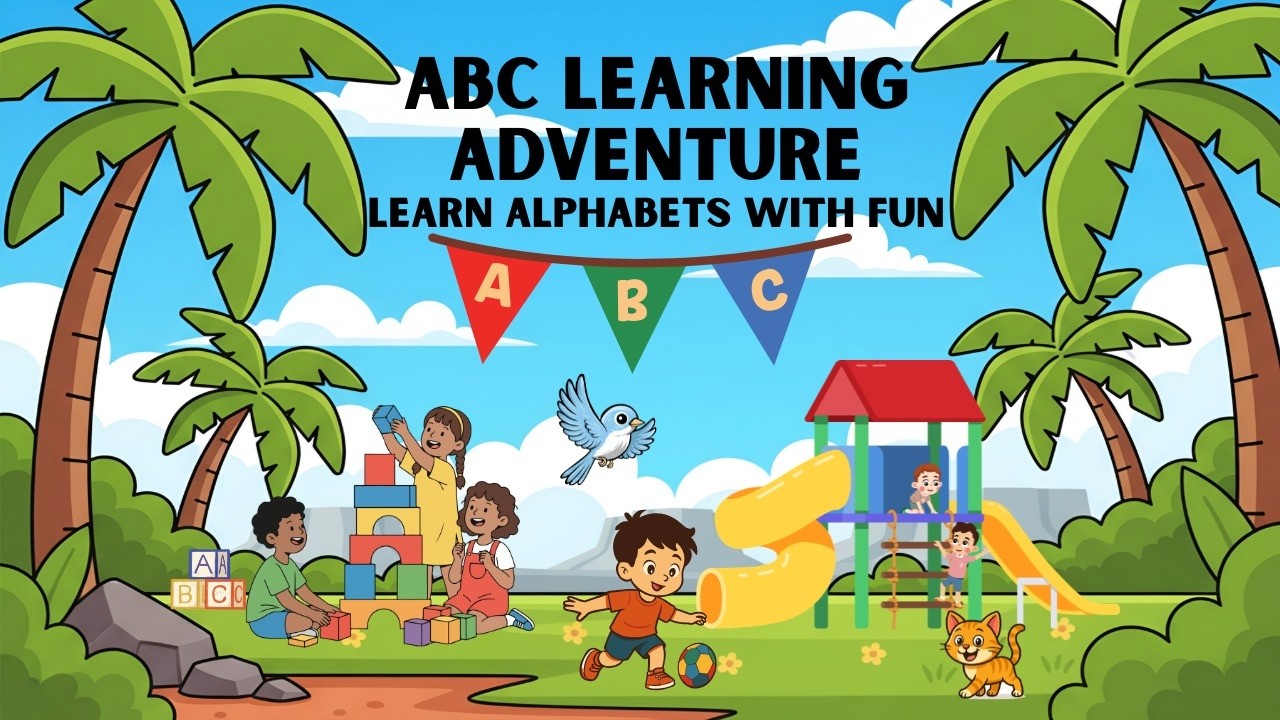 The Famous ABC Alphabet Song | Learn Letters with Real Objects | Preschool Learning Video for Kids