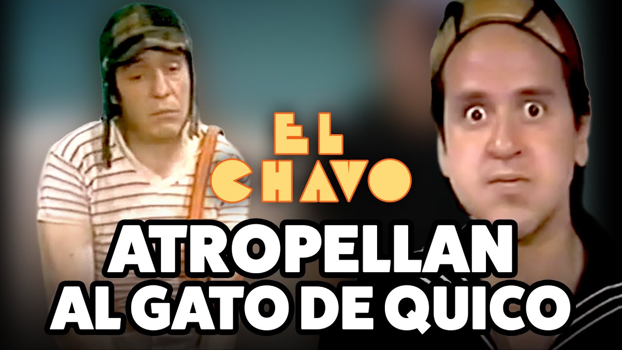 El Chavo atropella al gato de Quico | El Chavo del 8