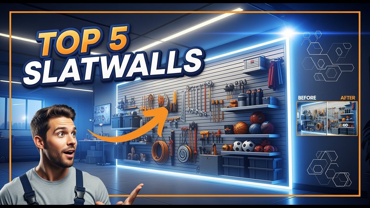 TOP 5 Best Slatwall For Garage 2026