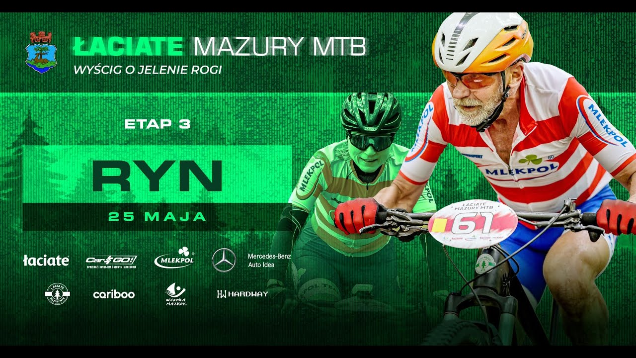 Łaciate Mazury MTB 2025 Etap 3 Ryn - Wyścig o Jelenie Rogi
