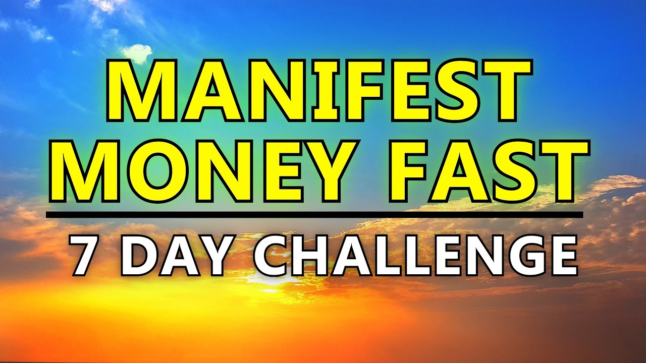 Manifest Money In 7 Days | Morning Affirmations | Money Manifestation Challenge