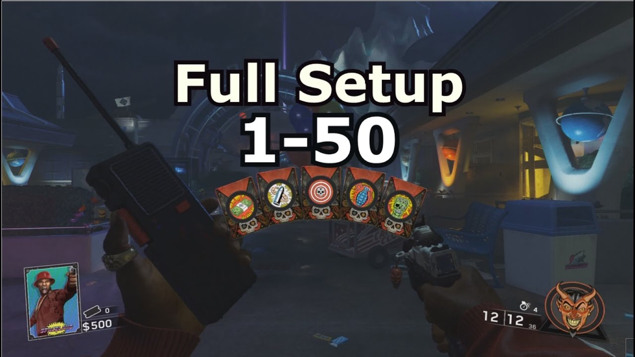 Full High Round Setup + 1-50 Zombies in Spaceland