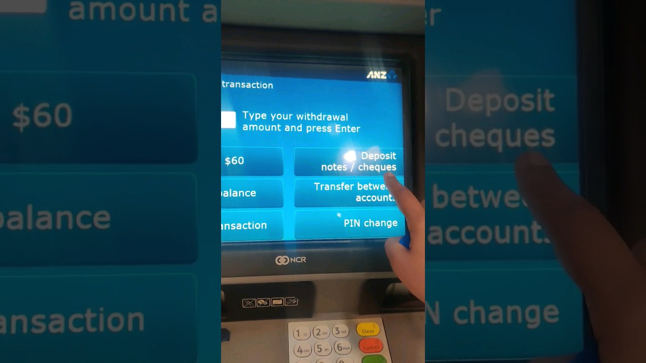 CASH DEPOSIT IN ANZ ACCOUNT #anz #anzplus #bank #shorts #australia #atm #money #wallet #banking #new