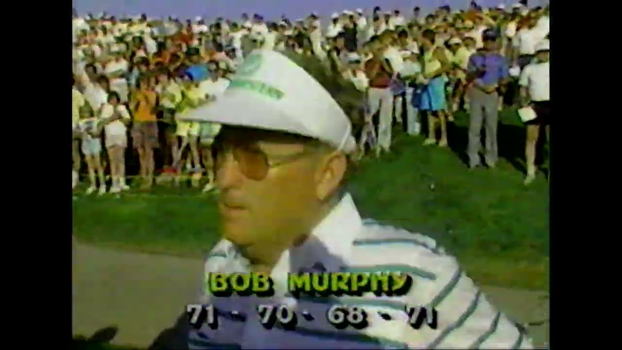 VHS - Vintage Coverage of the 1986 Canadian Golf Open  (won by Bob Murphy) • Greg Norman • Andy Bean