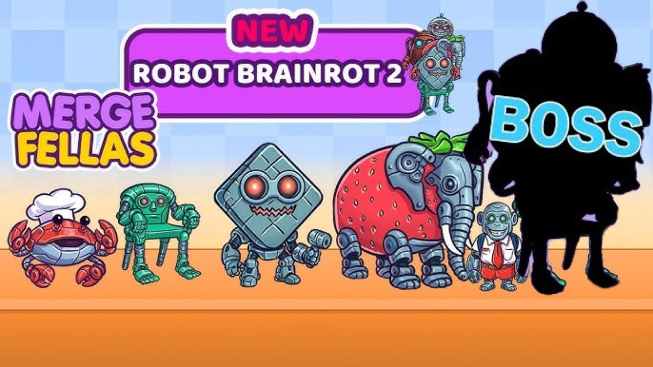 Прохождение игры Merge Fellas Robot Brainrot 2: Достижение финального босса | Новое обновление Me...