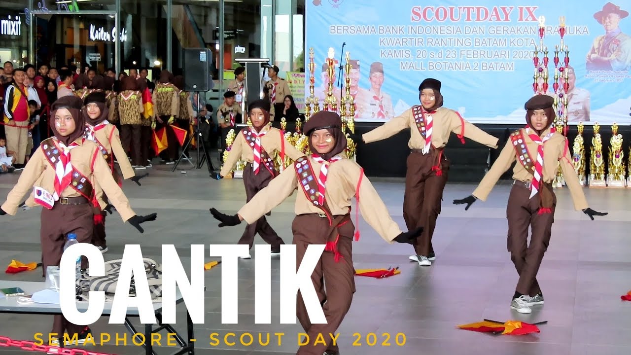 Scout Day IX 2020 Penampilan Semaphore Dance Pramuka SMPN 42 Batam Yang Memukau