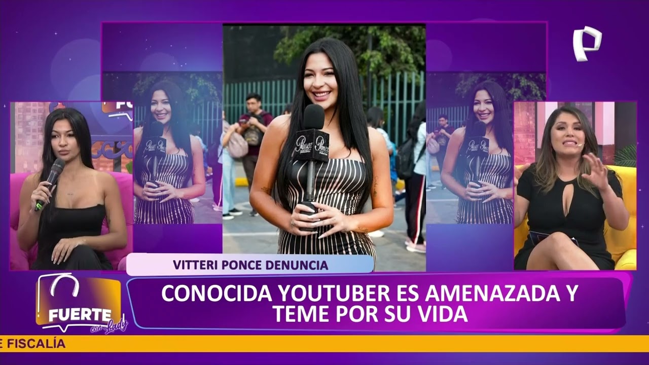 Queman su auto y amenazan de muerte a youtuber Vitteri Ponce