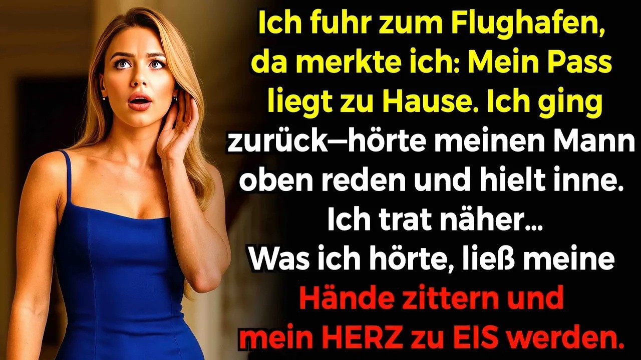 Ich vergaß meinen Pass – doch als ich meinen Mann Oben in unserer Villa hörte, erstarrte ich