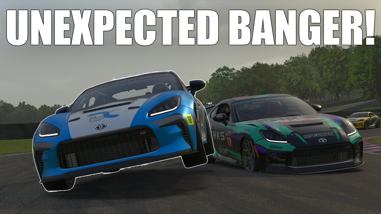 Fat lad from the North against an IRL GT4 driver! | iRacing GR86 at Brands Hatch