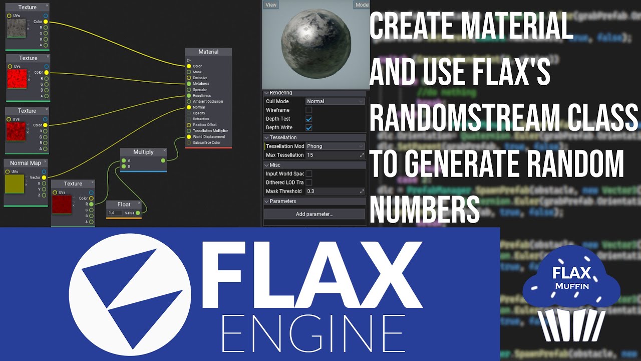 Flax Game Engine: Let's Make A Tank Game Part 3