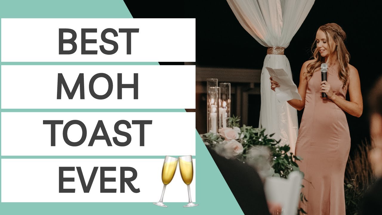 How to Write the Best Maid of Honor Toast Ever + 2 REAL Maid of Honor Speech Examples