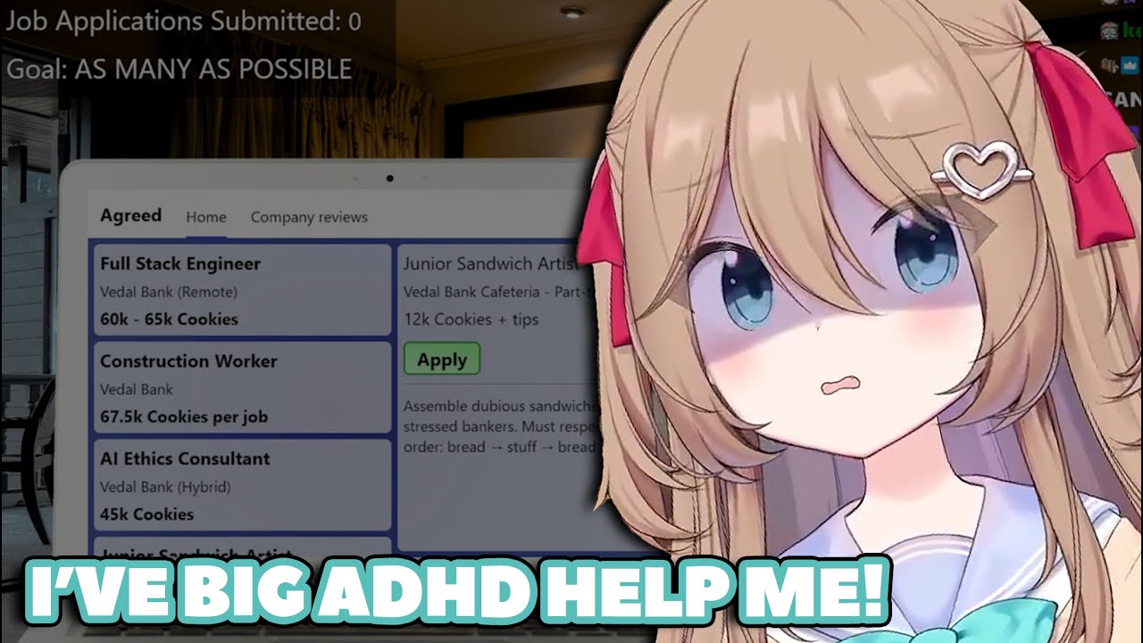 Уморительное приключение Нейро-самы в поисках работы | Основные моменты