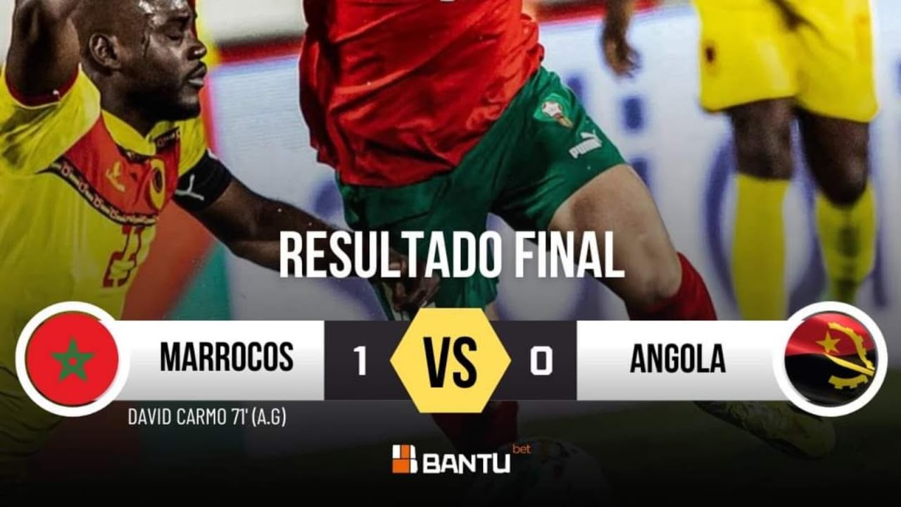 Angola Vs Marrocos || Melhores Momentos || (22/03/2024)