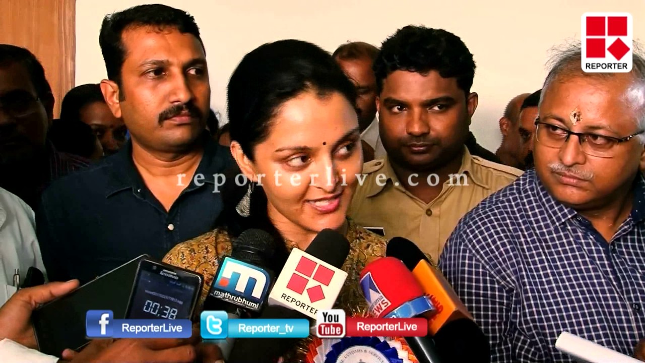 Actress Manju Warrier commenting about  the arrest of  Pulsar Suni │Reporter Live