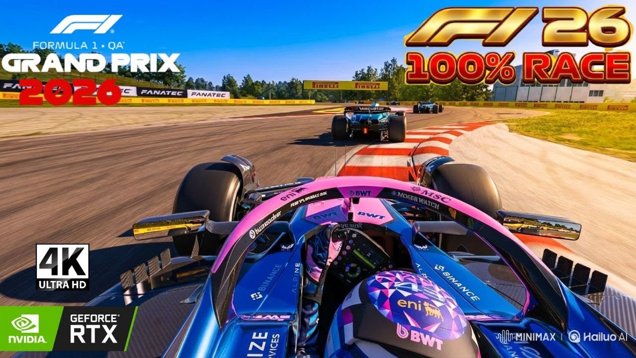 F1 2026 – Alpine A525 🇫🇷 French Grand Prix | 100% Race | Hungarian GP | 4K RTX Gameplay