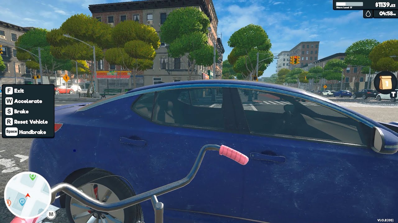CRAZY BICYCLE ON THE LOOSE!!!! - Supermarket Simulator