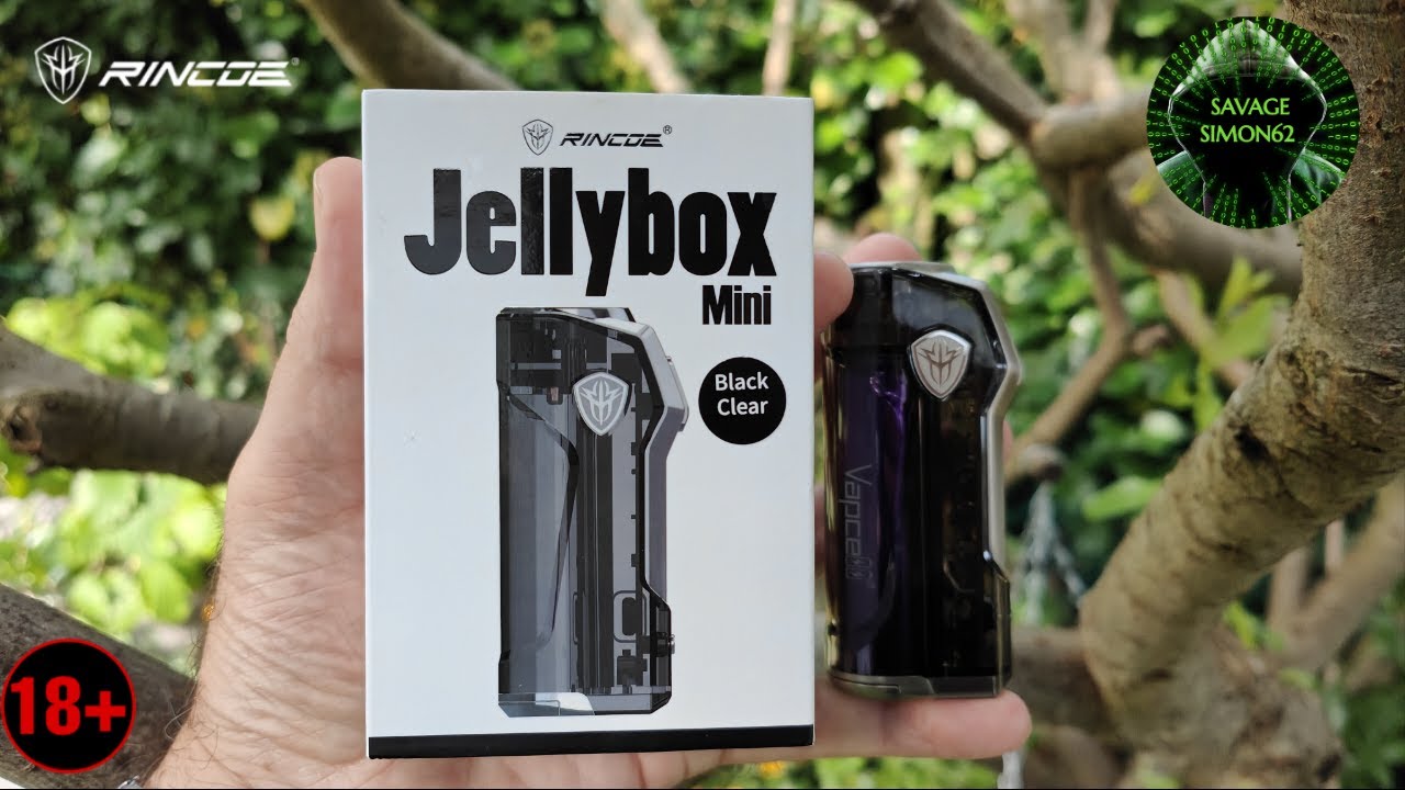 RINCOE JELLYBOX MINI RETRO REVIEW 🔞 #rincoejellyboxmini #rincoe #vape