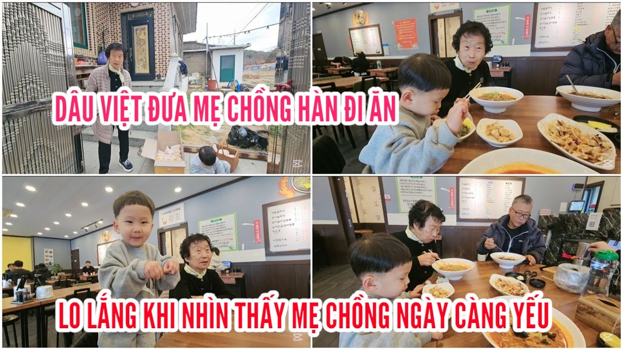 401🇰🇷 DÂU VIỆT LO LẮNG KHI THẤY SỨC KHỎE MẸ CHỒNG HÀN YẾU ĐI