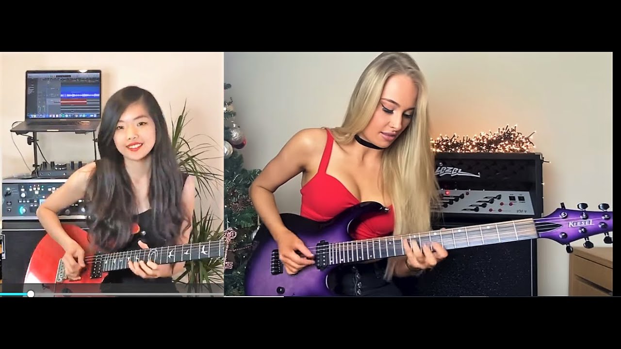Most Amazing Female Guitarists in 2020 Showing their skills- End of the year Countdown!