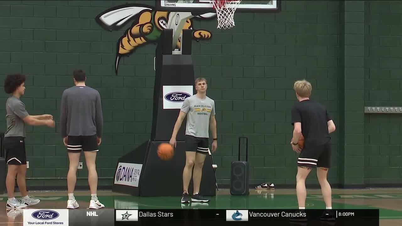 Black Hills State Men's Basketball begin RMAC Tournament