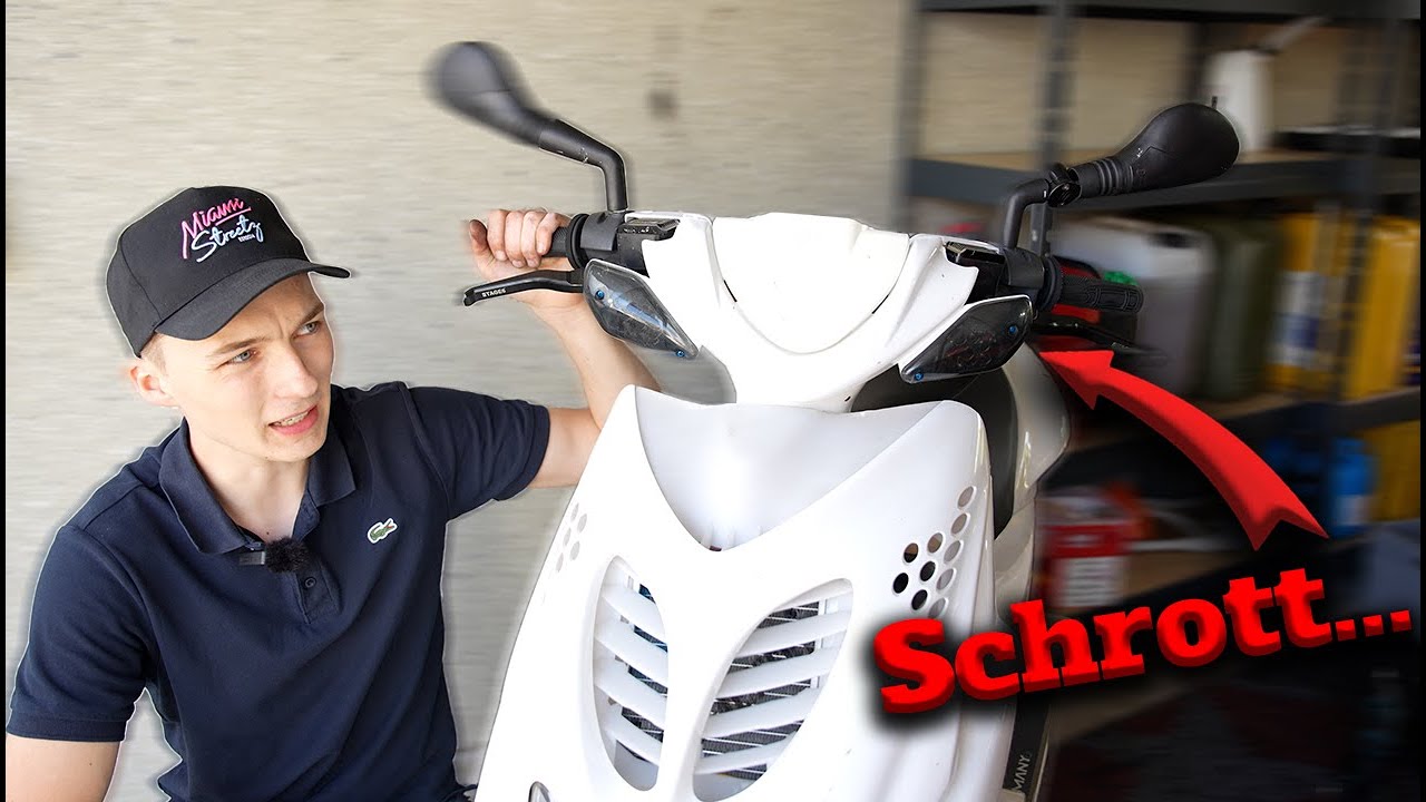 Meine Aerox hat gelitten! Das ist alles Kaputt... Status Update zur 100cc Aerox | @Luis Brygala