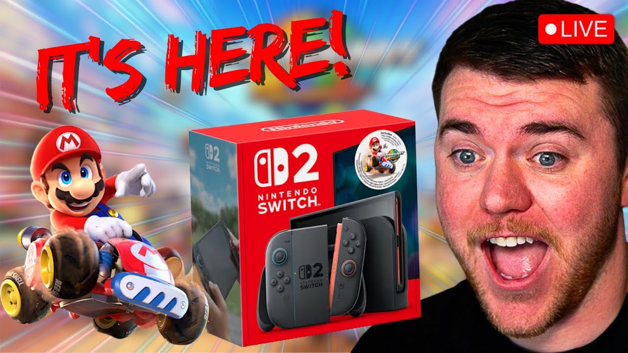 🔴LIVE - Tyler Unboxes the Nintendo Switch 2!!