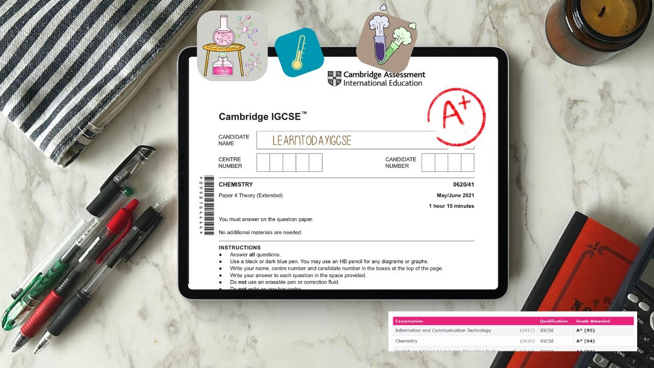 IGCSE Chemistry 0620 l Chapter 6 : Chemical Reactions