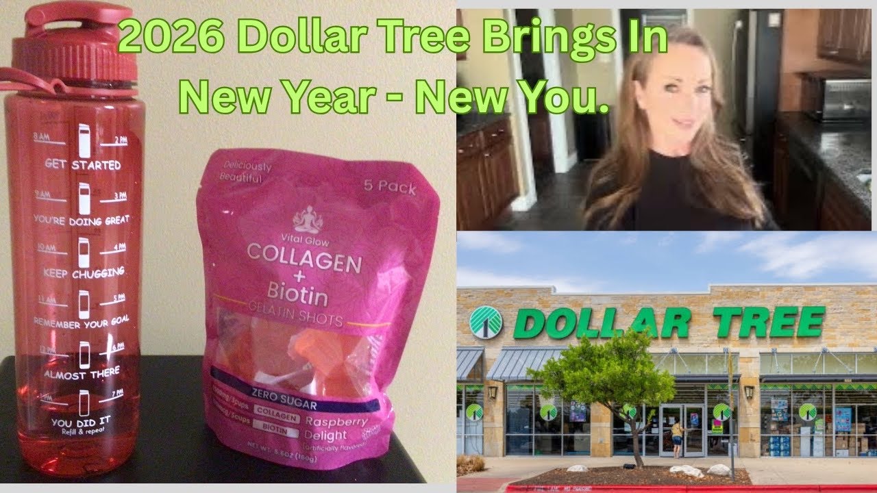 Товары Dollar Tree на Новый год 2026: товары для новой жизни.