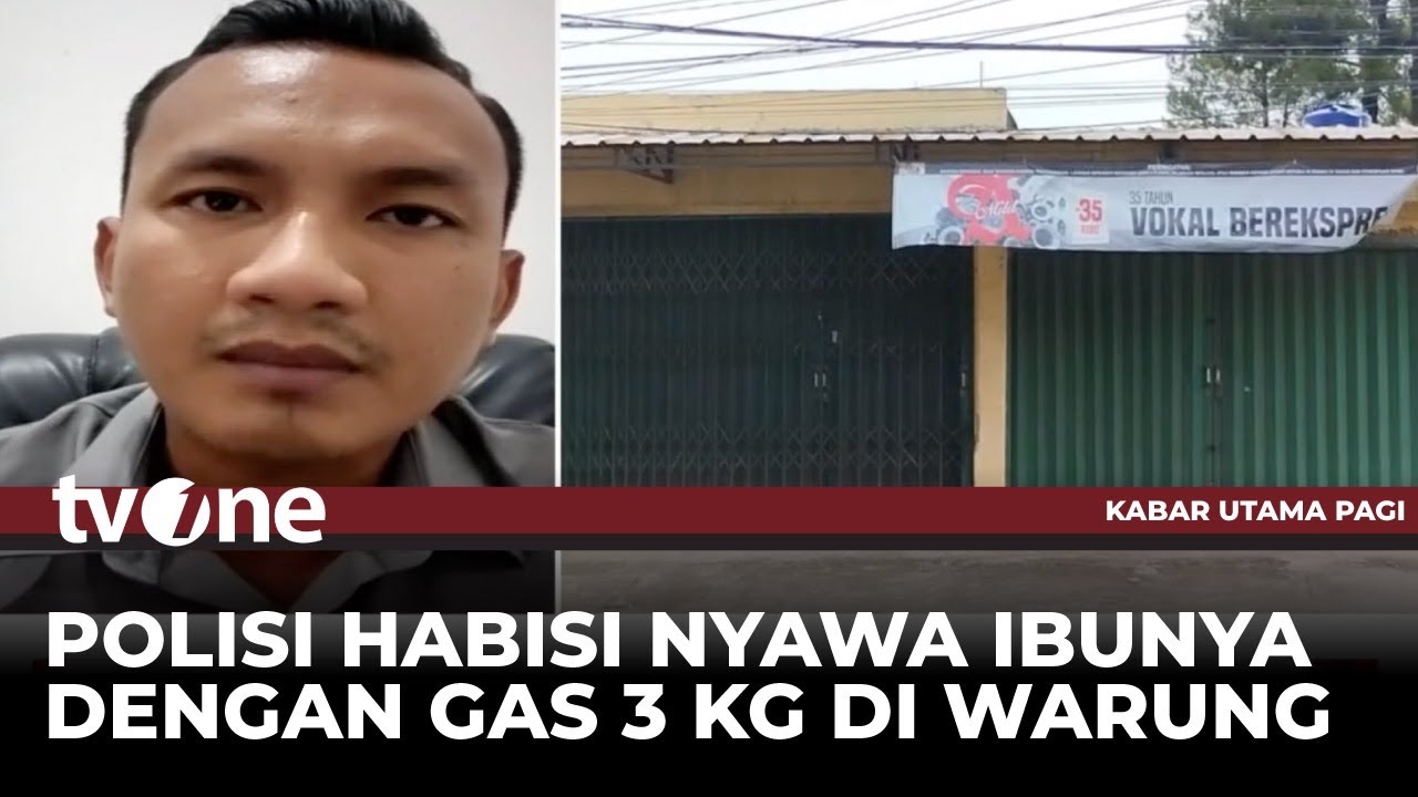 Kronologi Oknum Polisi Pukul Ibu Kandung dengan Tabung Gas 3 Kg | Kabar Utama Pagi tvOne