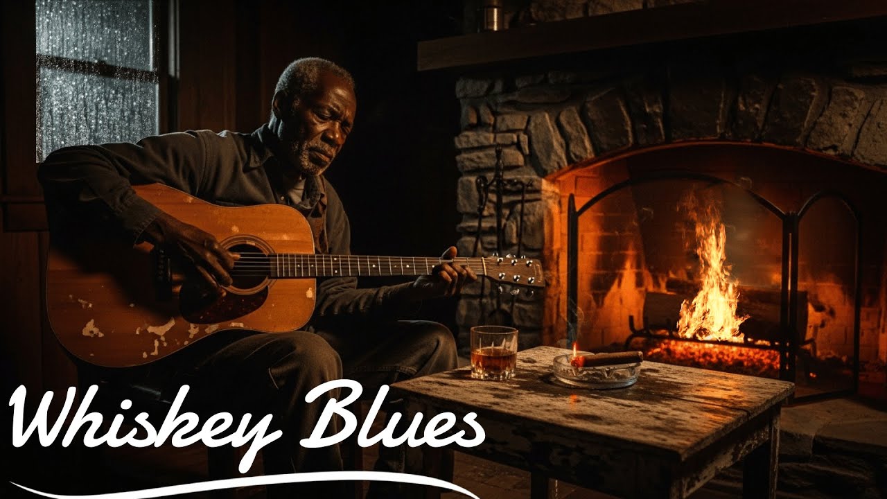 Whiskey Blues Night Playlist | Soulful Blues Music for Deep Relaxation
