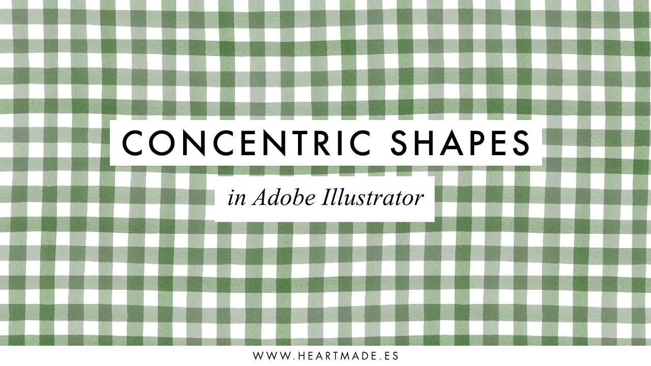 Concentric shapes in seconds with Adobe Illustrator offset path