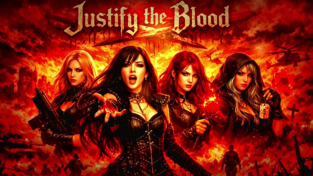 Justify the Blood｜｜Anime Song｜Epic Music｜AI Music Video｜Japanese Rock｜Visual Kei｜Symphonic Metal｜