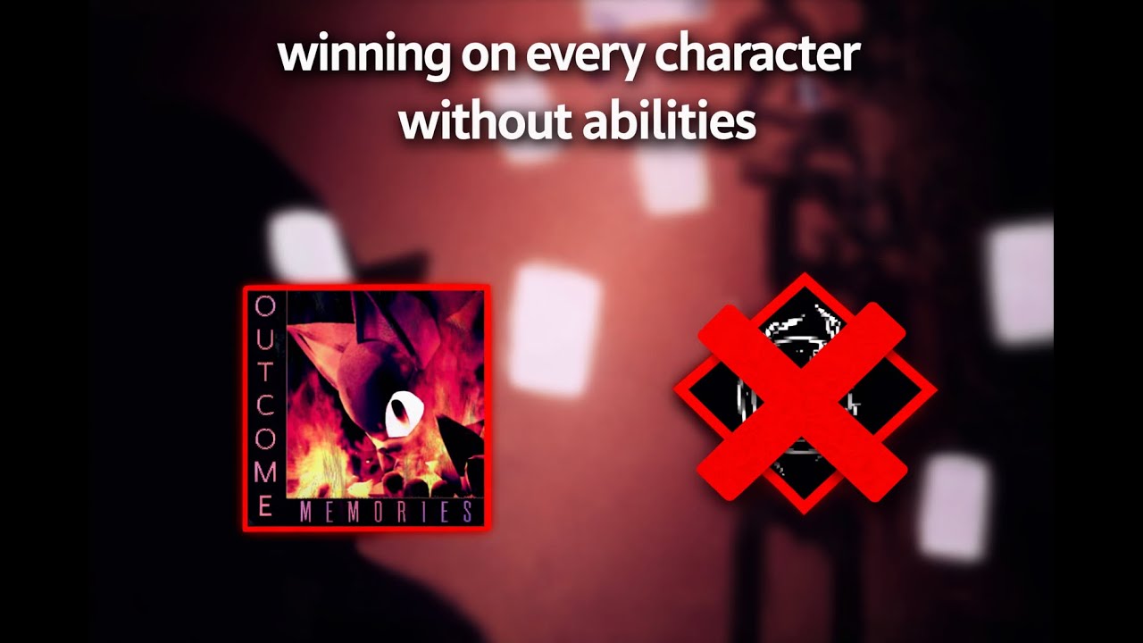 Winning on every survivor without abilities || Outcome memories v0.2