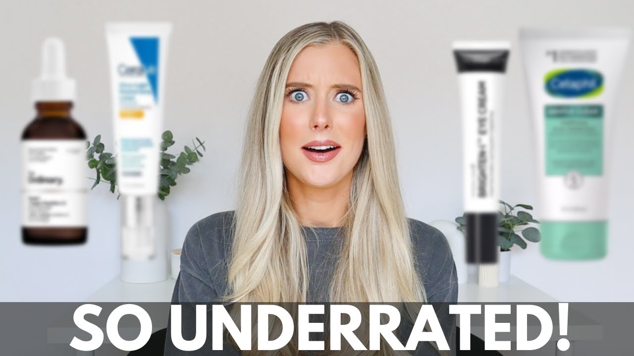 Underrated Skincare from Cerave, Cetaphil, The Inkey List, The Ordinary & Good Molecules!