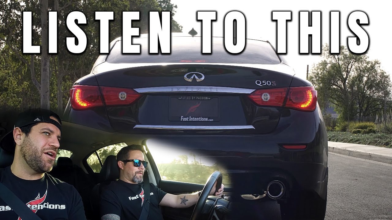 Infiniti Q50 Exhaust - Fast Intentions 10