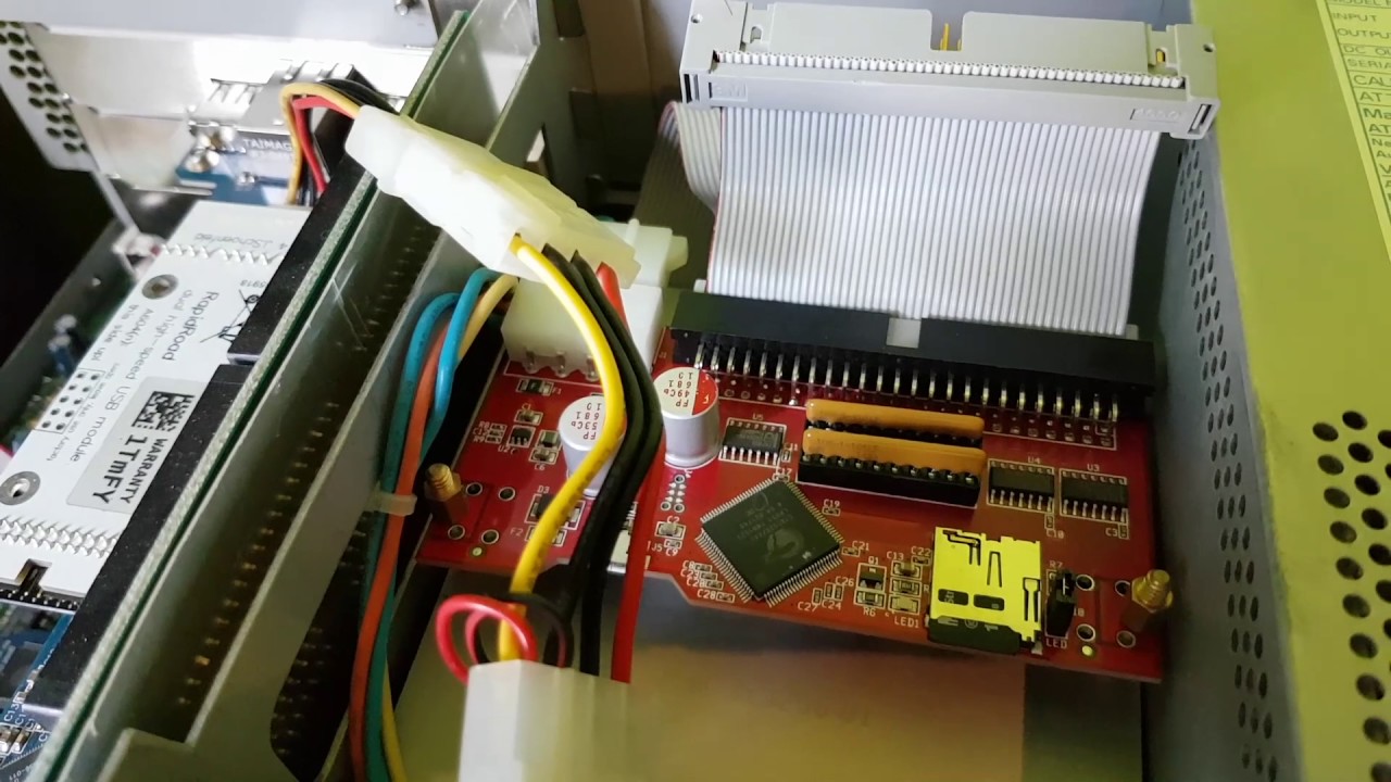 My scsi2sd setup