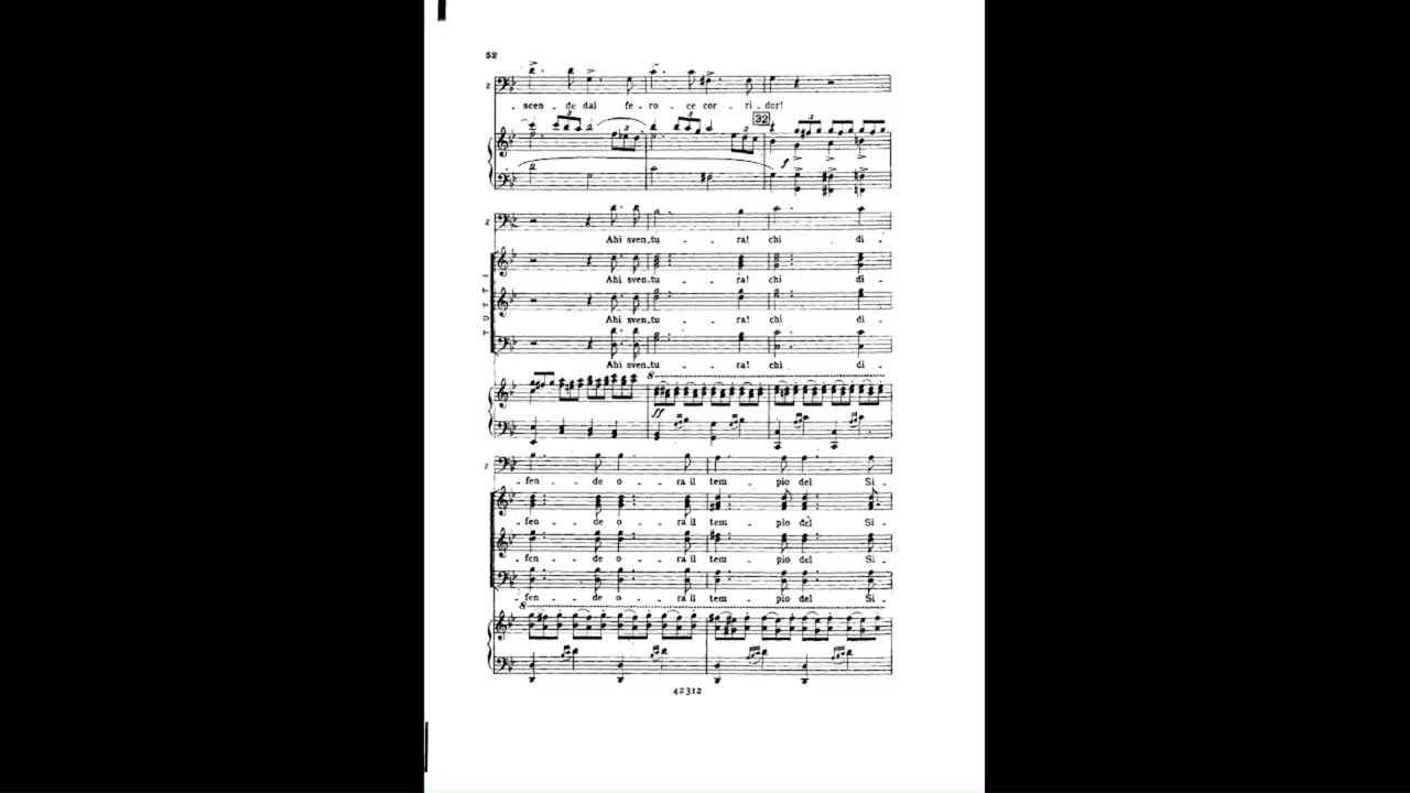 Verdi Nabucco: Deutekom, Nimsgern, Giaiotti, Todisco (live) with score