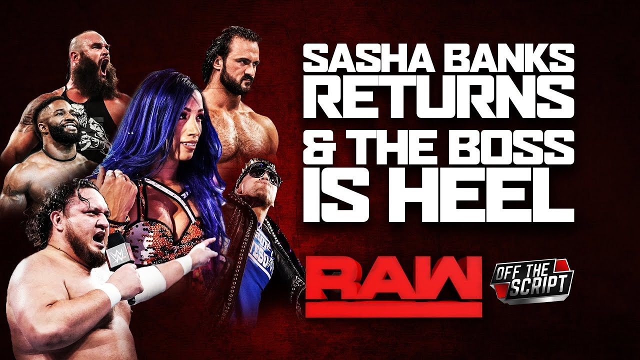 SASHA BANKS AND HER BLUE HAIR RETURN TO WWE! | WWE Raw August 12, 2019 Full Show Review & Highlights