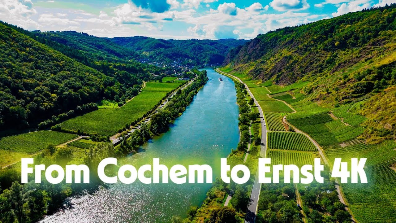 Watch this before you go to Cochem ll Breathtaking Drone Views: Cochem to Ernst Along the Moselle